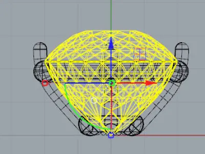 Esercizio Castone Brillante Free 3D model