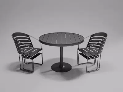 Outdoor Furniture 3D model get