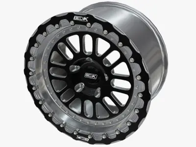 BelaK Series 2 Drag Wheel Low-poly 3D model