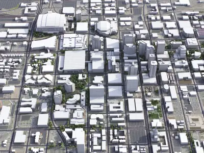 Phoenix Low-poly 3D model