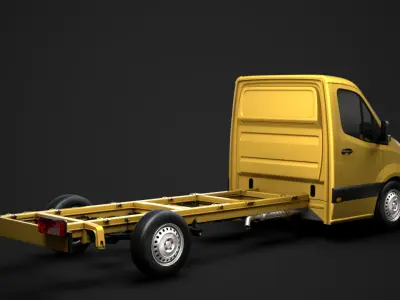 Freightliner Sprinter Chassis Single Cab L3 RWD 2020 3D model