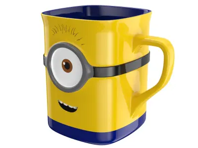 Kids Minion Mug 3D model