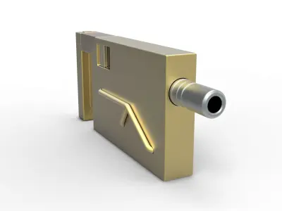 Atreides Gun from the movie Dune 1984 3D model